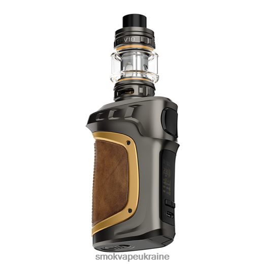 SMOK MAG-18 комплект D0T2DT78 пістолет метал золото leater - SMOK Vape Kyiv