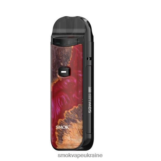 SMOK Nord комплект 50w D0T2DT163 червона стабілізуюча деревина - Купить Смок Норд 20