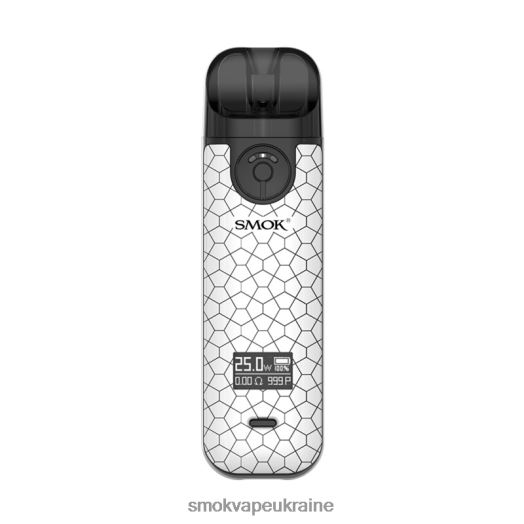 SMOK NOVO 4 комплект D0T2DT237 білі обладунки - SMOK Vape Ukraine